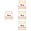 4 Sets Kinder Weefmachine Diy Weefgetouw Educatief Speelgoed 8
