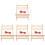 4 Sets Kinder Weefmachine Diy Weefgetouw Educatief Speelgoed 4