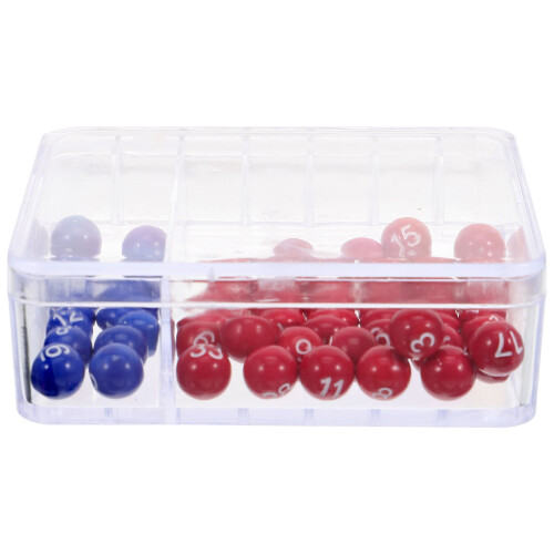 Ensemble Sélecteur De Loterie Et Balles Jeu