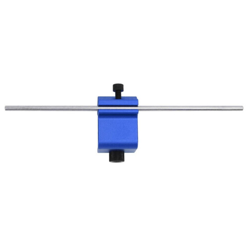 Versatile Aluminum Chain Alignment Tool for Motorcycles & ATVs - Blue 1