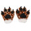 Paar Animal Palm Plüsch Tiger Cosplay Pfote 3
