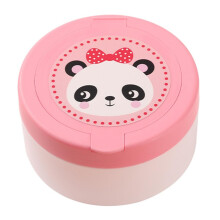 Baby Powder Puff Box Infant Safe Container Holder With Delicate Skin Protection Pink Pack