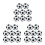 24 Pièces Miniatures De Rechange Pour Table De Football 5
