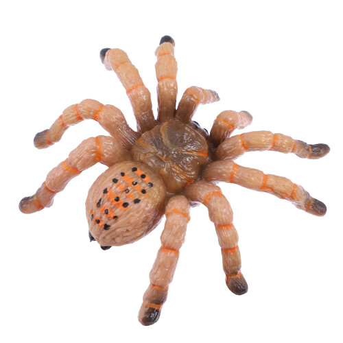 2Pcs Plastic Spider Toy Model For Halloween Decor And Trick 1