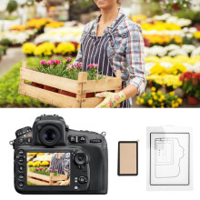 LCD Anti Glare Screen Protector for Nikon D800 D800E, Scratch & Water Proof