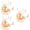 3 Sets Unfinished Wooden Solar System DIY Model 9