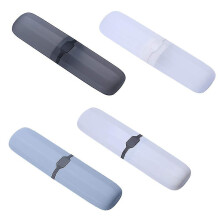 Caixa para pasta de dente, design durável para trilhas e acampamentos ao ar livre, compacta, leve e com boa resistência a quedas (4 peças)