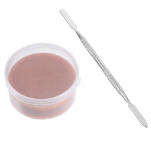 2Pcs Skin Wax And Spatula For Fake Scars Makeup Wound Effects