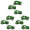 9 Pcs Small Truck Model Toy Pull Back Car For Kids 4