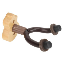 Elegante soporte de madera para ukelele, mandolina y banjo (12,7 x 4,4 x 7,6 cm)