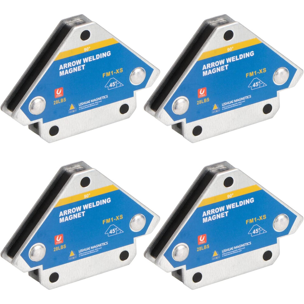 Welding Magnet With Heavy Duty Construction, Angle Holding Magnet For Multi-Angle Welding, Exceptional Magnetic Strength, Hands-Free Convenience And V 9060116601103