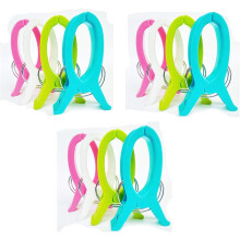 Cruise Essentials: Strandhåndkleholder, store opphengsklips, for bassengstolklemmer og kraftig PP-plast, rustbestandig, 12 deler