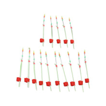 15 stuks 4,1 inch mini-ijshengeltops van duurzaam ABS, draagbare onderdelen