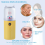 Εύκολη λειτουργία Nano Facial Steamer, εύχρηστο μίνι σχέδιο με χαριτωμένο κορίτσι, 4