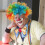 Perruque De Clown Volumineuse En Pour Cosplay 3