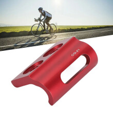 Patte de dérailleur avant de vélo en alliage d'aluminium, rouge, 17 g
