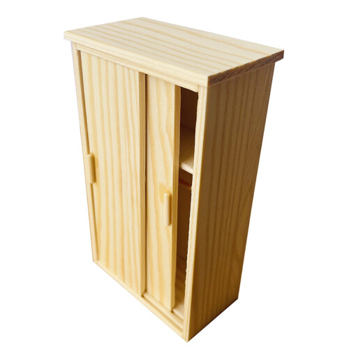 Miniature Armoire Maison De En Bois Ancienne Clair