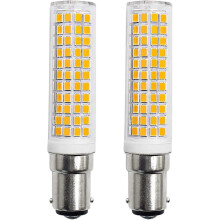 B15d LED-Leuchten äquivalent zu 90w/80w/75w warmweiß B15 Sockel 910lm 220v-230v 3000k (Set aus 2)
