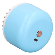 Electric Pet Massager Brush for Cats & Dogs, Blue, 7.5cm