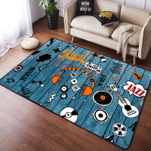 Drum Rug For Rack Drums, Soundproof NonSlip ShockAbsorption Drum Mat, 80 X 120 Cm, Professional Musical Education