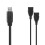 USB 2.0 Stecker zu Dual-USB-Buchse Y-Splitter-Hub Stromkabel Adapterkabel 2