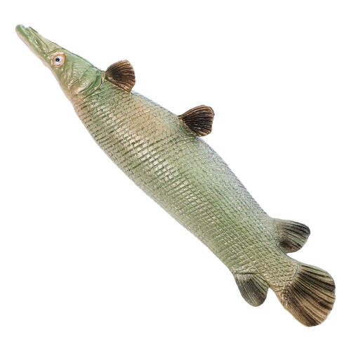 2 Pièces Figurine De Atractosteus Spatula En Plastique Éducative