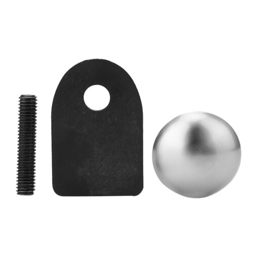 Premium Partition Hardware for Public Restrooms Rust-Resistant Steel 2