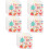 200 Pcs Xmas Pattern Grease Proof Cake And Sandwich Wrapping Papers 7