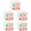 200 Pcs Xmas Pattern Grease Proof Cake And Sandwich Wrapping Papers 6