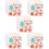 200 Pcs Xmas Pattern Grease Proof Cake And Sandwich Wrapping Papers 8