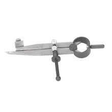 Schuifmaat met koolstofstalen veer, 150 mm, voor houtbewerking en mechanische markering.