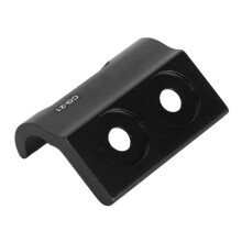 Patte de dérailleur avant de vélo robuste en alliage noir pour un changement de vitesse fluide