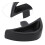 Seat Release Handle Clip Set for Cabrio 2003-2010 Black ABS Comfortable Grip 4