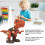 Interactive 3D Dinosaur Building Toy - Safe & Durable T Rex for Kids 4