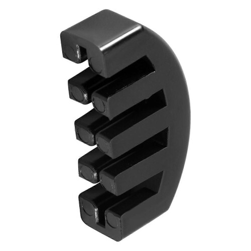 Gummi-Mute-Silencer für 4/4 Violine, Übungsschwarz 1
