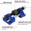 Bearings Wheel Chisel Sharpening Jig: Revolutionize Your Sharpening Routine, Precisely Set Angle for Consistent Results, Adjustable Clamping Width for 3