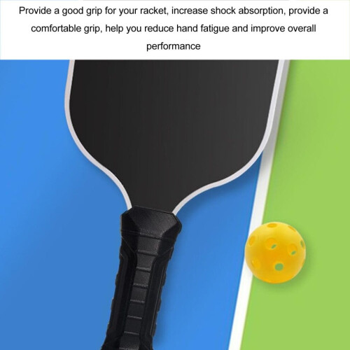 Versatile 2Pcs Silicone Grip Tape for Rackets Rods and Handles 2
