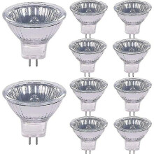 Halogenlampen 20W 12V Gu4 Sockel 2800K Warmweiß dimmbar, Packung 10