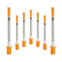 50 Stk/Pack 1ML Spritze mit 30G (8mm lang) Laborsupplies individuell versiegeltes Paket