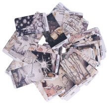 Cartas de Tarot de papel recubierto de 10 x 5,5 cm para principiantes
