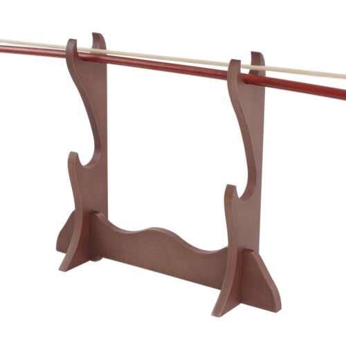 Support de flûte en bois avec double compartiment de rangement - Marron, 2824,5 cm