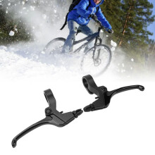 Ultralichte aluminium fietsremhendel voor mountainbikes, racefietsen en vouwfietsen, zwart