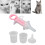 Slitstark rosa silikonfoder för hundar och katter 1