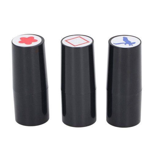 Waterproof Golf Ball Stamps Set – Scratch-Resistant, Portable, 3pcs 1