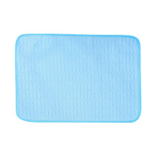 Cooling Pad For Dog Ice Silk Portable Dog Bed XL Blue