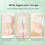 20 Sheets Split Drain Adhesive Bandage 10x10cm for Catheter Fixation 3
