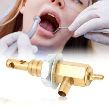 Válvula de agua dental de succión débil, fácil de instalar para equipos dentales.