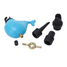 Adapter voor paddleboardpomp met 3 sproeiers, PVC, 10,5 x 4 x 7,5 cm