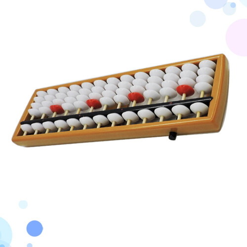 1Pc Plastic Arithmetic Abacus Calculating Tool For Kids Students