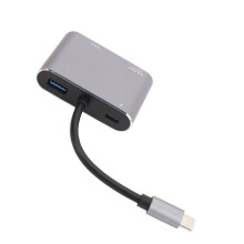 Type-C naar VGA USB 3.0 PD-adapter met 4K/1080P snelladen